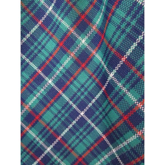 Vintage Bobbi June of Kansas City Plaid Pull On Polyester Skirt GUC ILGWU Tag - Picture 5 of 10